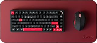 daWg KeyMat L1, Premium Vegan Leather Desk Mat, Anti-Slip, Anti-Skid, Dual-Sided Mat, Water Resistant, Strong Stitching, P... Price In India