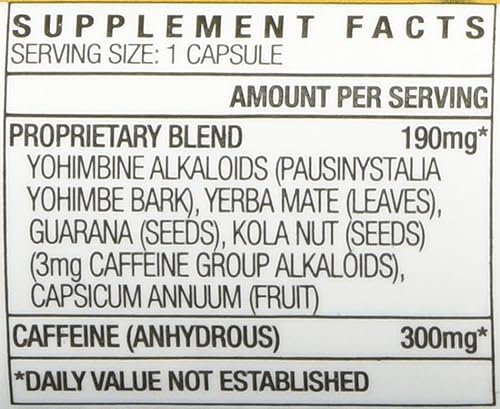 Miniatura 3 de Stacker 2 Yellow Hornet Ephedra Free - 2 Botellas - 40 Cápsulas