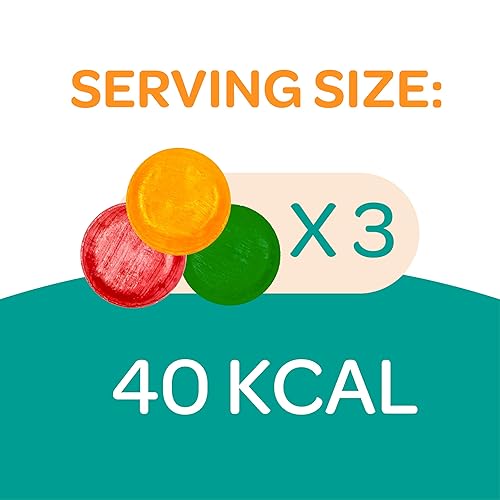 Miniatura 5 de Mezcla de dulces duros de frutas sin azúcar, paquete de 1 libra (alrededor de 75 unidades), cereza, lima, naranja, envuelta individualmente