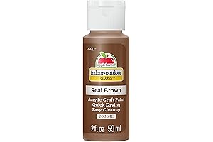 Apple Barrel Gloss Acrylic Paint in Gingerbread Paint color