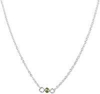 Vista 208 de Gargantilla de piedra natal – Regalo de cumpleaños, regalo para niña, mujer, amiga, hija, esposa, mamá, ella, joyas de piedras preciosas para uso