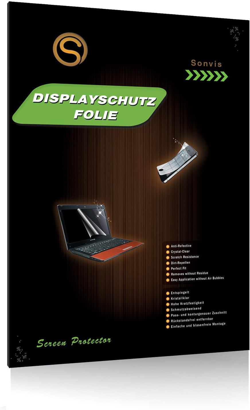 Anti Glare Screen Protector 14.0'' inch Laptop/Notebook [310x174mm] Universal anti reflection