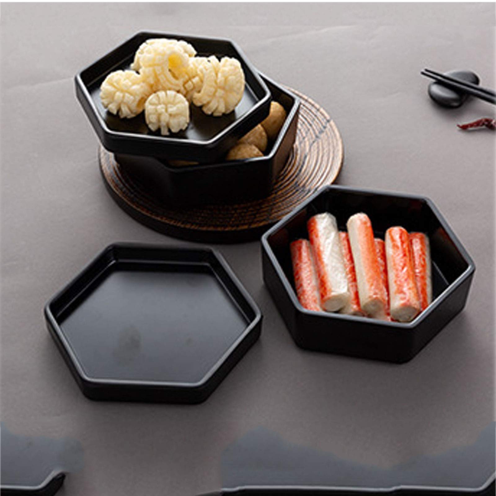 Ciotoline per aperitivo Immersione di salsa di salsa Piatti dessert Piatto da dessert Snack Snack Serving Piatti Tuffati Le ciotole Set Piatti condimento multiuso Ciotola da contorno multiuso Ciotole
