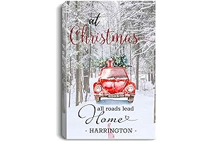 Christmas Canvas Wall Art: Celebrate the Season in Harrington