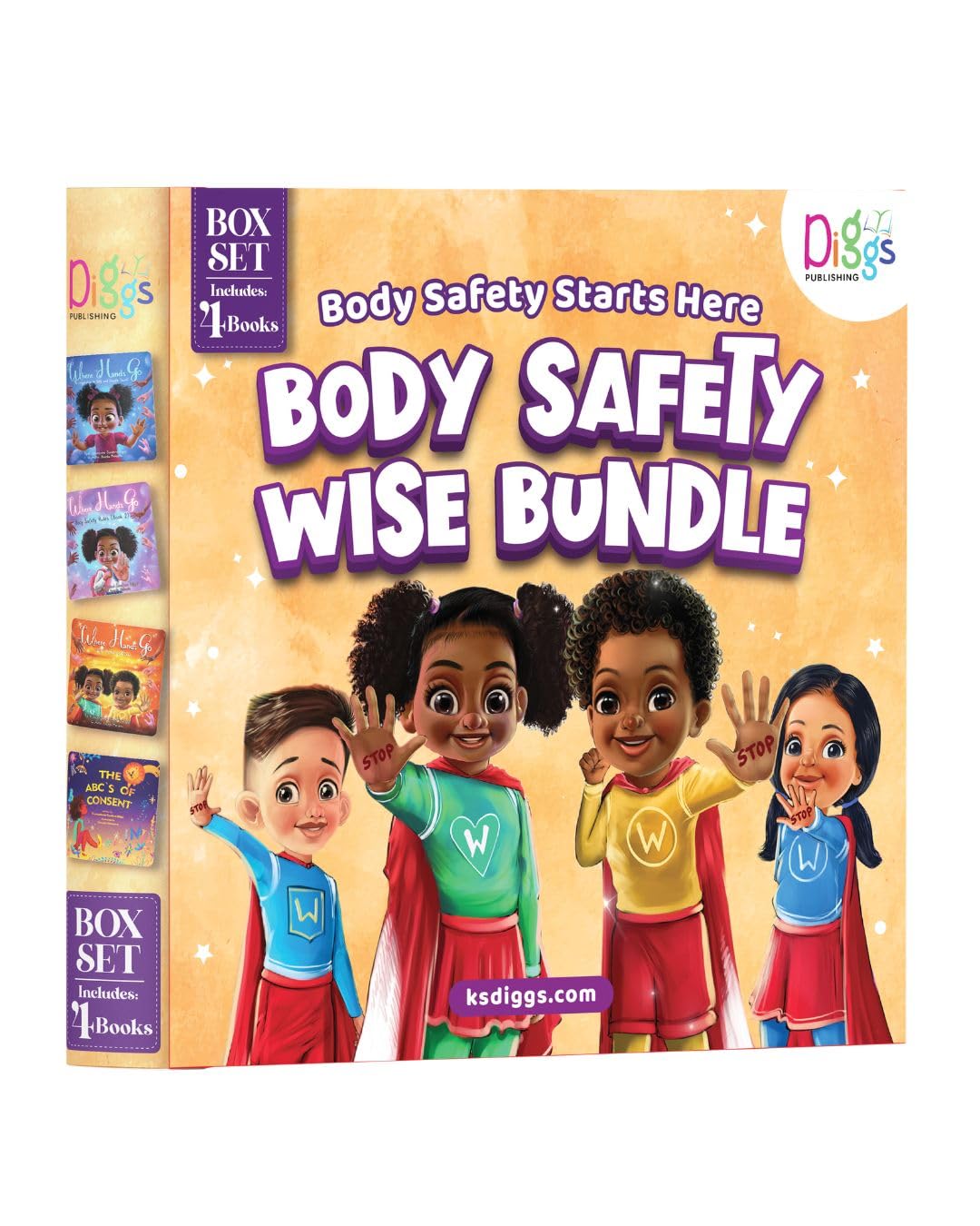 Body Safety Wise Box Set 1 : Four Book Set