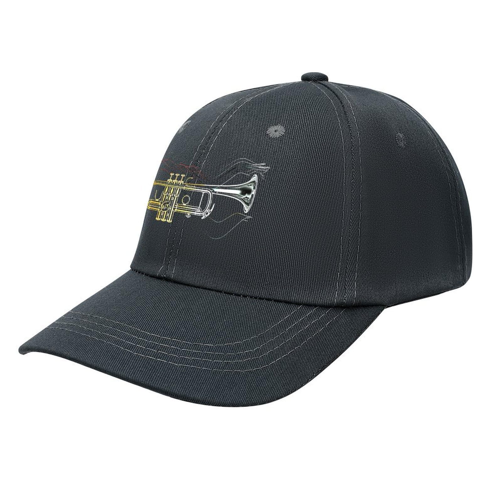 Trumpet Baseball Cap Personalised Trucker Hat Dad Cap Sports Sunhat Headwear Men Women
