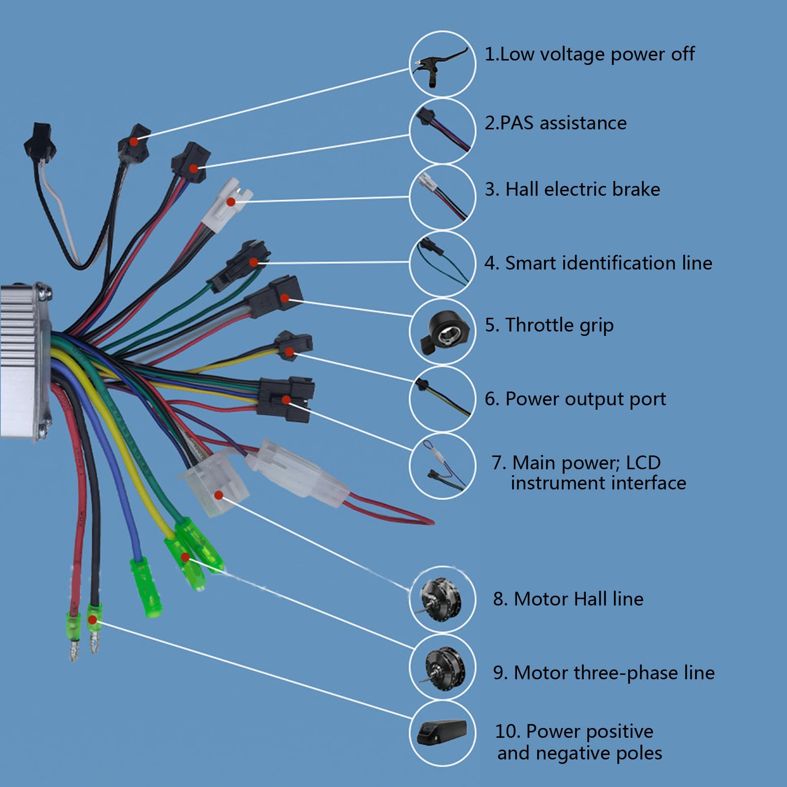 Scooter Cruscotto Display Digitale Meter Strumento Display Per Tempo Libero Outdoor Impermeabile Bike