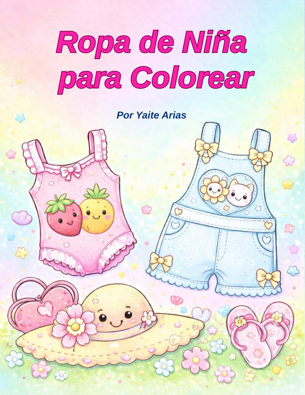 Ropa de Niña para Colorear: Diseños tiernos y fáciles