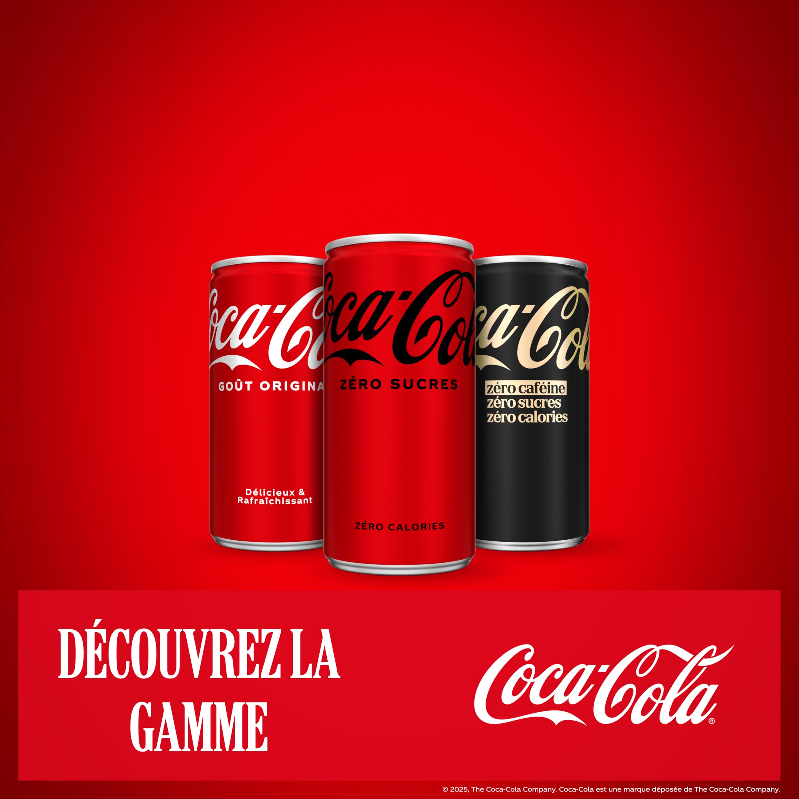 Coca-Cola - Boisson gazeuse, 24 canettes de 20 cl (4 packs de 6) (Lot de 2)