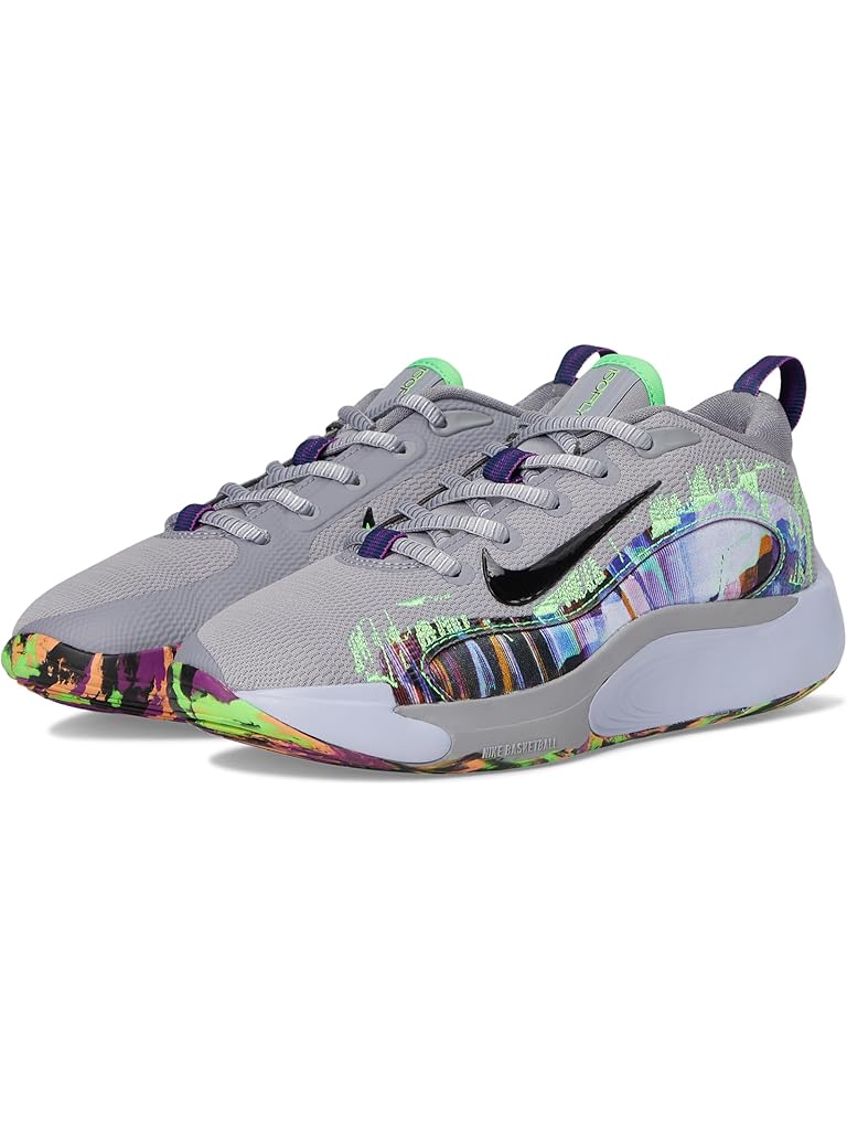 Gray Nike Isofly Basketball Shoes (Little Kid/Big Kid)