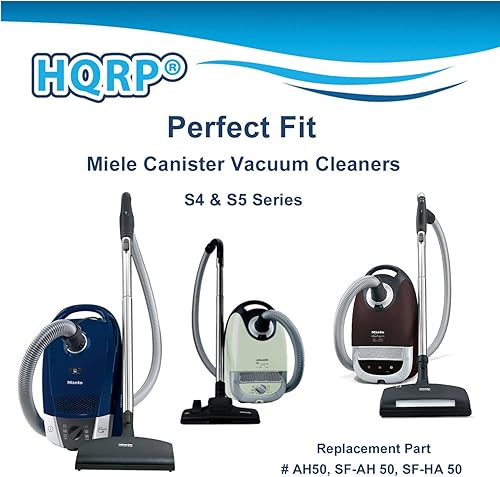 HQRP Paquete de 4 filtros HEPA activos compatibles con Miele S4002 S4210 S4212 S4282 S4580 S4582 S4780 Antares Capella Carina Sirius Manhattan Orion