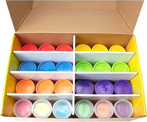 Miniatura 3 de Crayola Masa perfumada paquete de 48 – Recuerdos de fiesta y juguetes para niños, juego de masa Crayola no tóxica para diversión creativa, 6