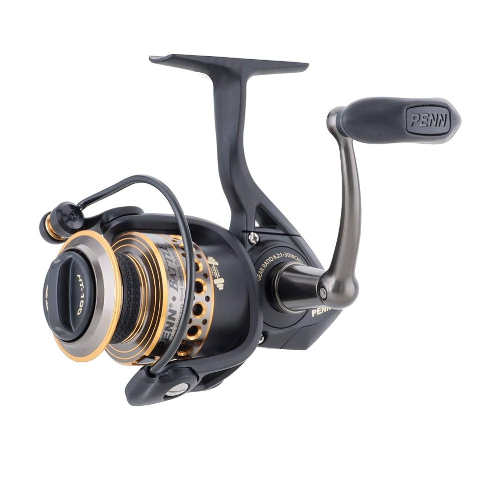 PENN BATTLE II リール Penn Battle II #1000 Spinning Reel has 6 Bearings, Carbon