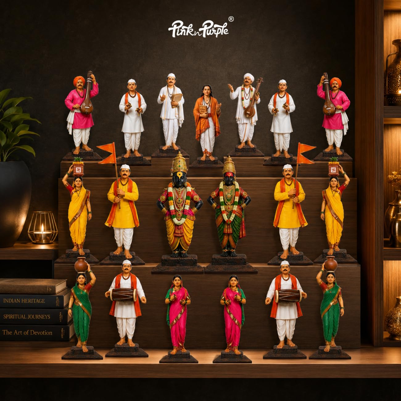 Varkari Wari Festival MDF Cutouts - Home Decor -8