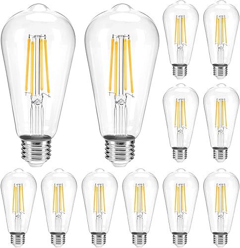MEGAENERGY Bombilla LED E12 equivalente a 40 W, bombilla LED para candelabro, 2700 K, blanco cálido, no regulable, bombilla LED Edison vintage de MEGAENERGY Bombilla LED E12 equivalente a 40 W, bombilla LED para candelabro, 2700 K, blanco cálido, no regulable, bombilla LED Edison vintage de