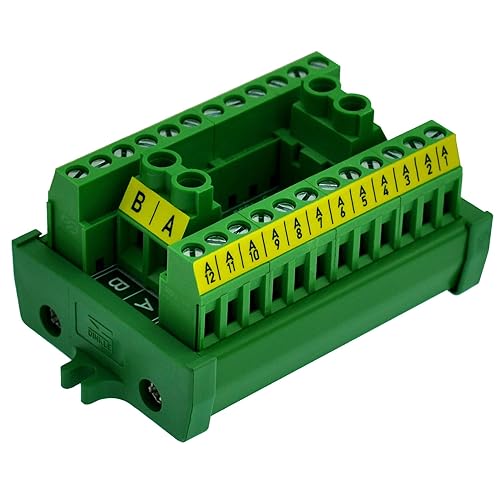 Miniatura 7 de OONO Montaje a tornillo 30A/300V 2x12 Posición Bloque de terminales Módulo de distribución.