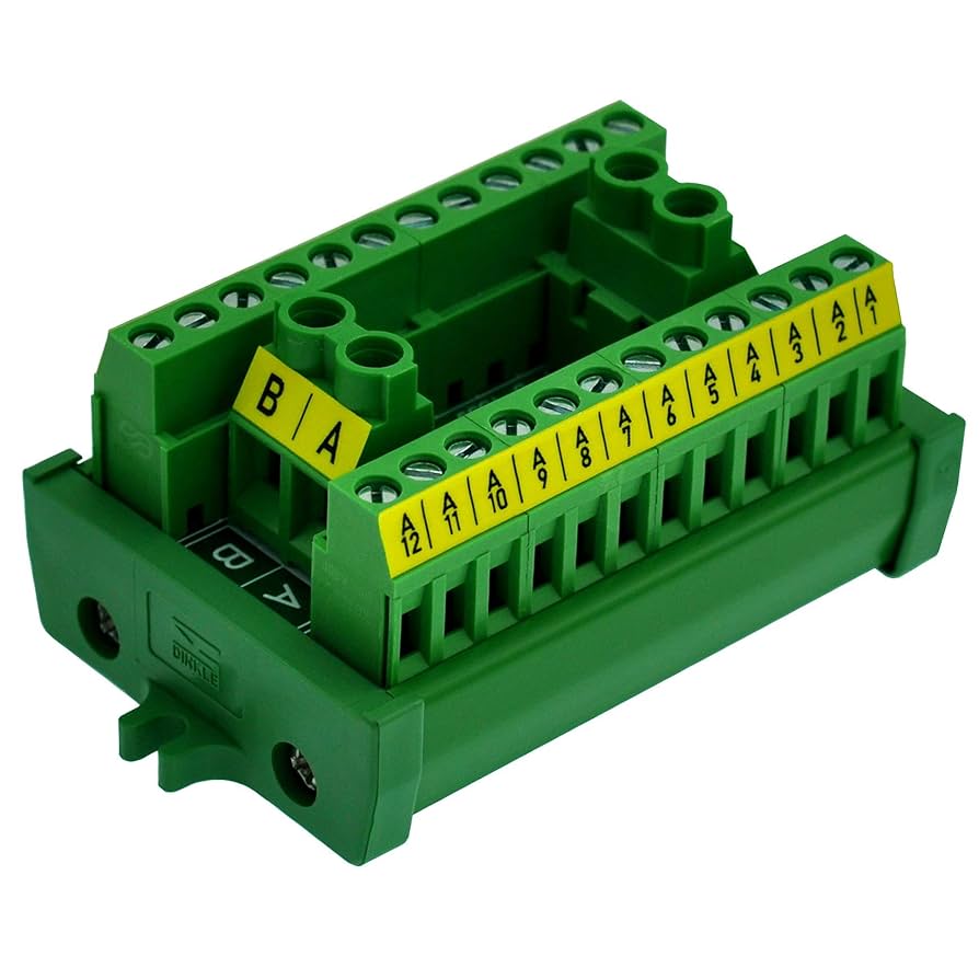 O O9244-2456/56口17/138 OONO Screw Mount 30A/300V 2x12 Position Terminal Block