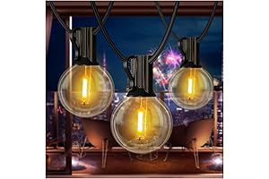 DAYBETTER 10ft Outdoor String Lights: Illuminate Your Outdoor Oasis