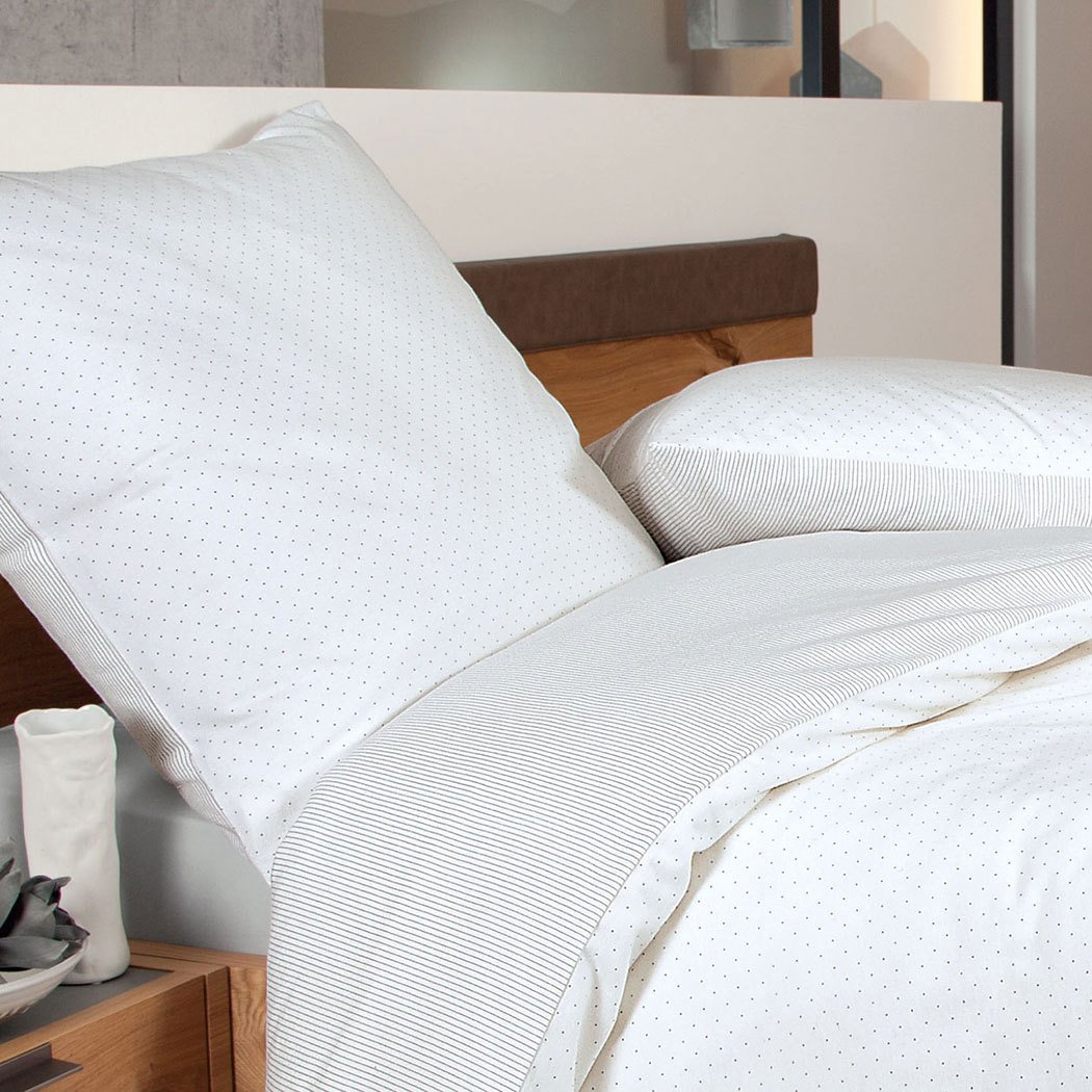 Janine Davos – Ropa de cama | opalgrau | 155 x 220 cm