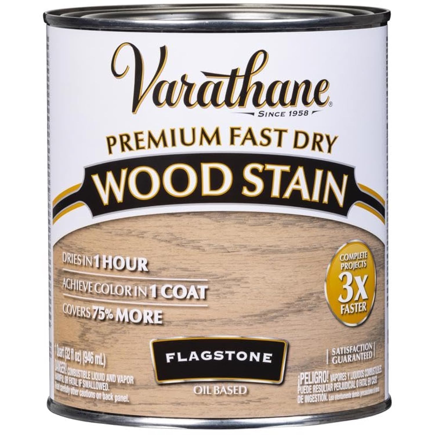 RUST-OLEUM 347262 Quart Flagstone Oil Wood Stain