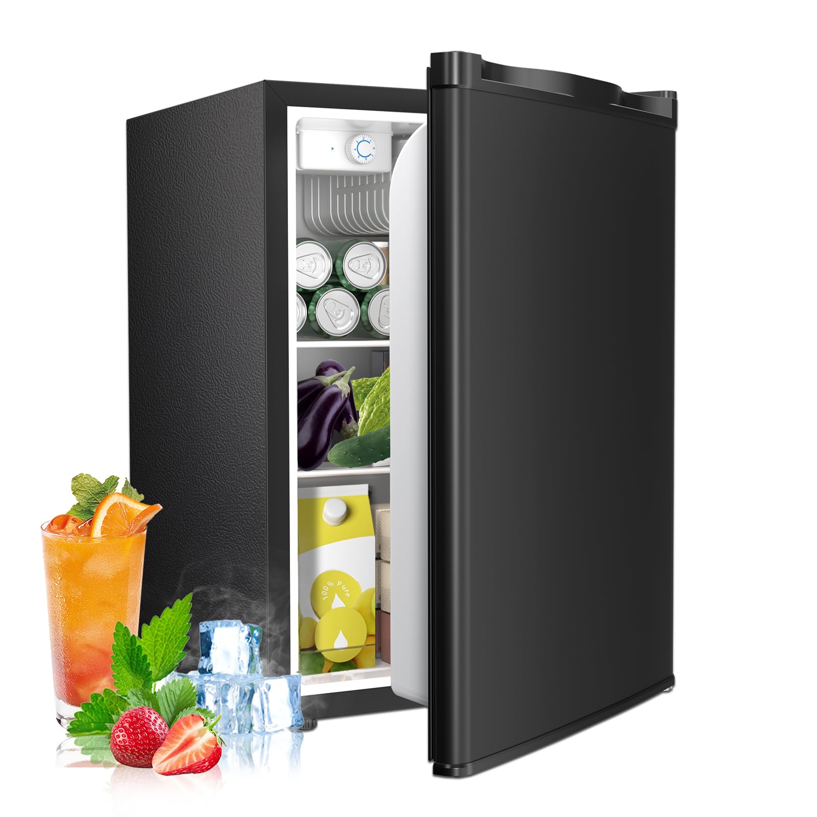 Electactic 2.56 Cu.ft Compact Refrigerator