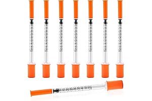 U-100 Precision Insulin Syringes: 31G .5cc 5/16"