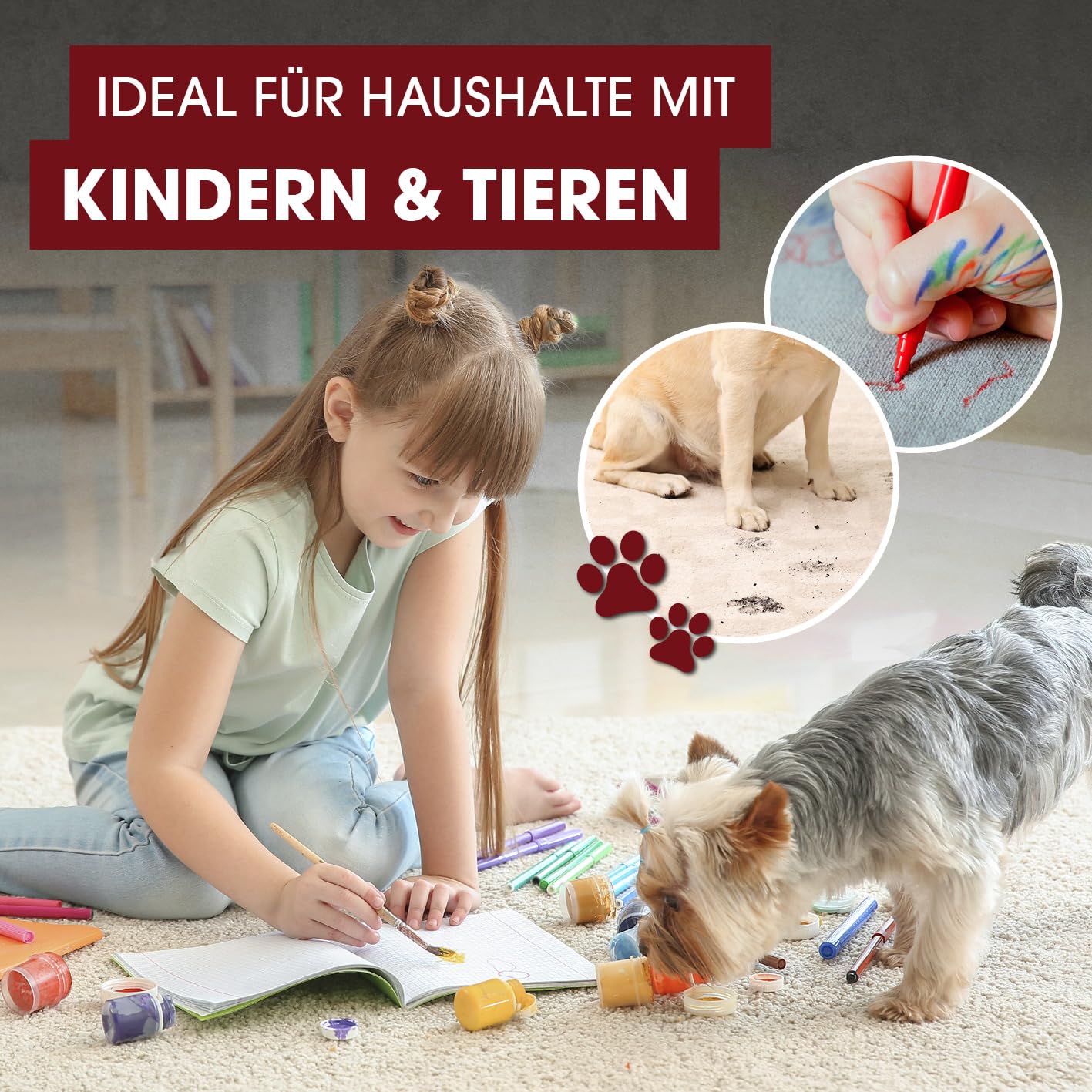 CLEANmaxx Kompakt Plus Polsterreiniger Gerät 400W – Bild 4