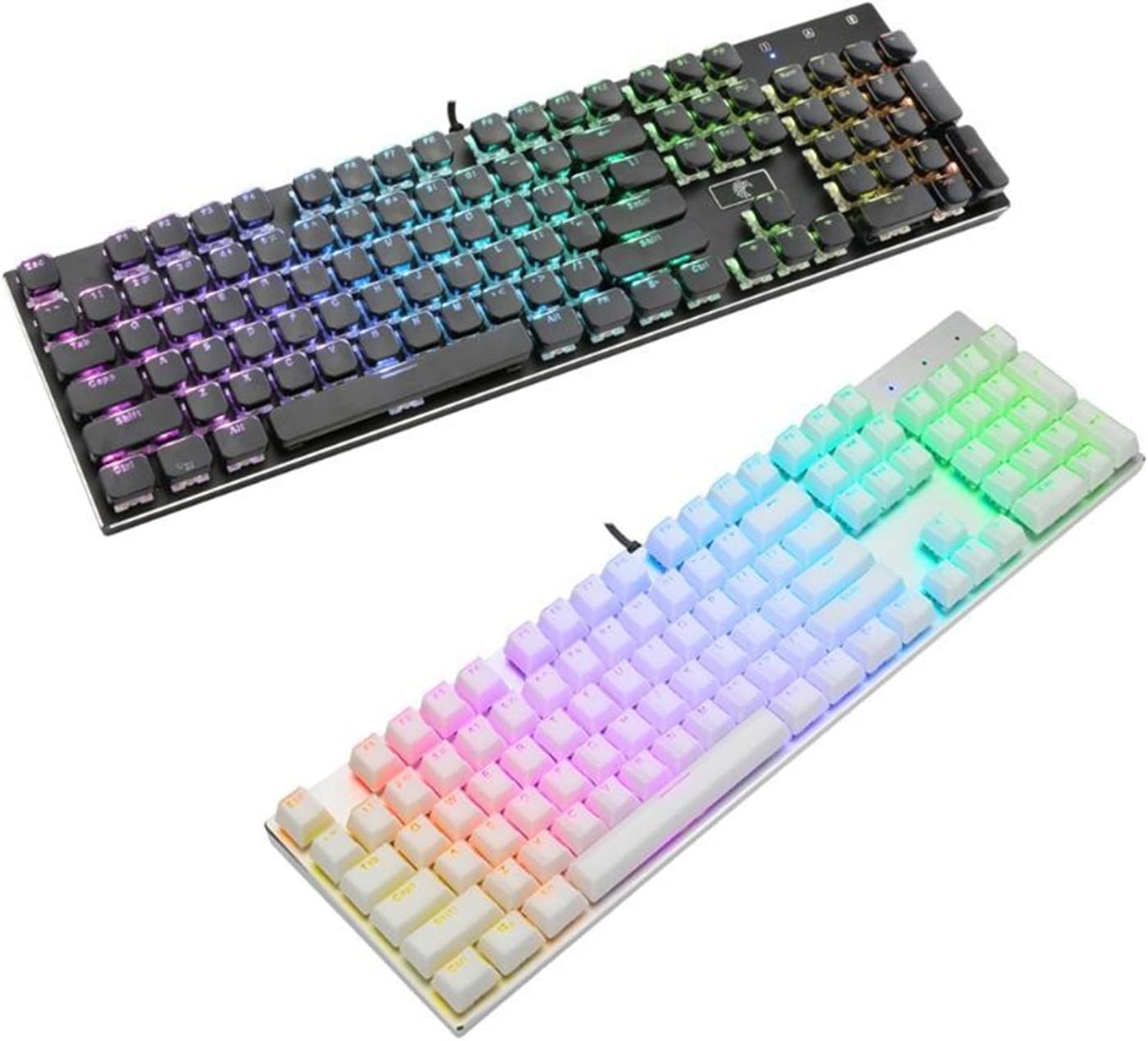 keycaps 104 Keys Layout Low Profile Keycaps Set For Mechanical Keyboard