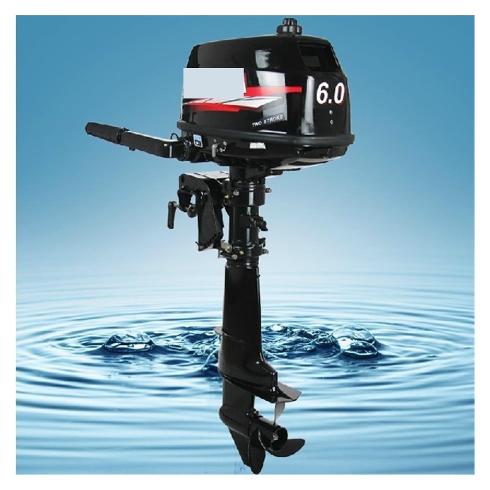 CUDTAPI Outboard Motor 6horsepower Motor, Boats Engines, Outboard Condition Motor, Boat Engine