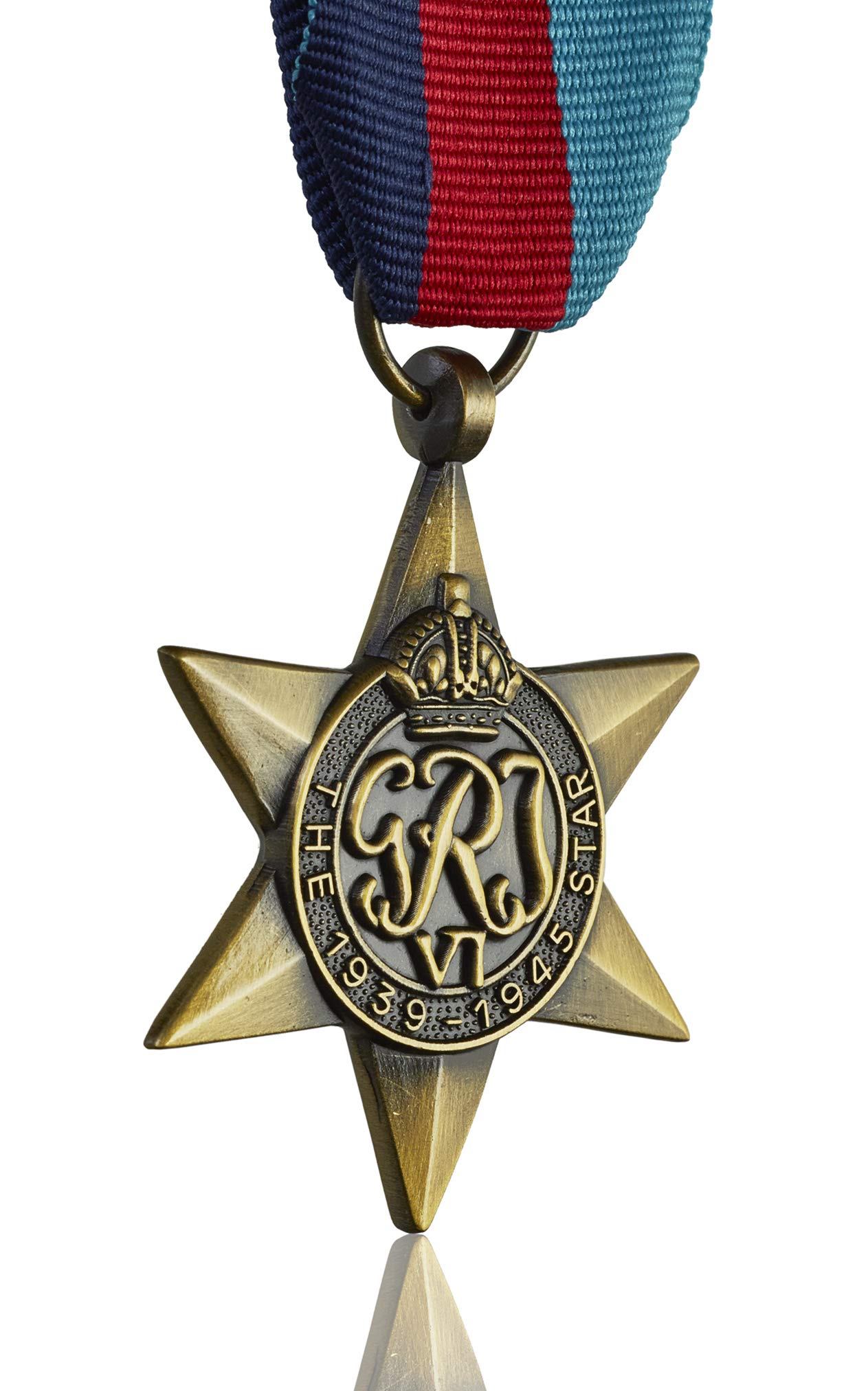 THE 1939-1945 STAR Full Size Medal & Ribbon. Campaign Award/Decoration. Second World War WW2. Replica/Reproduction.