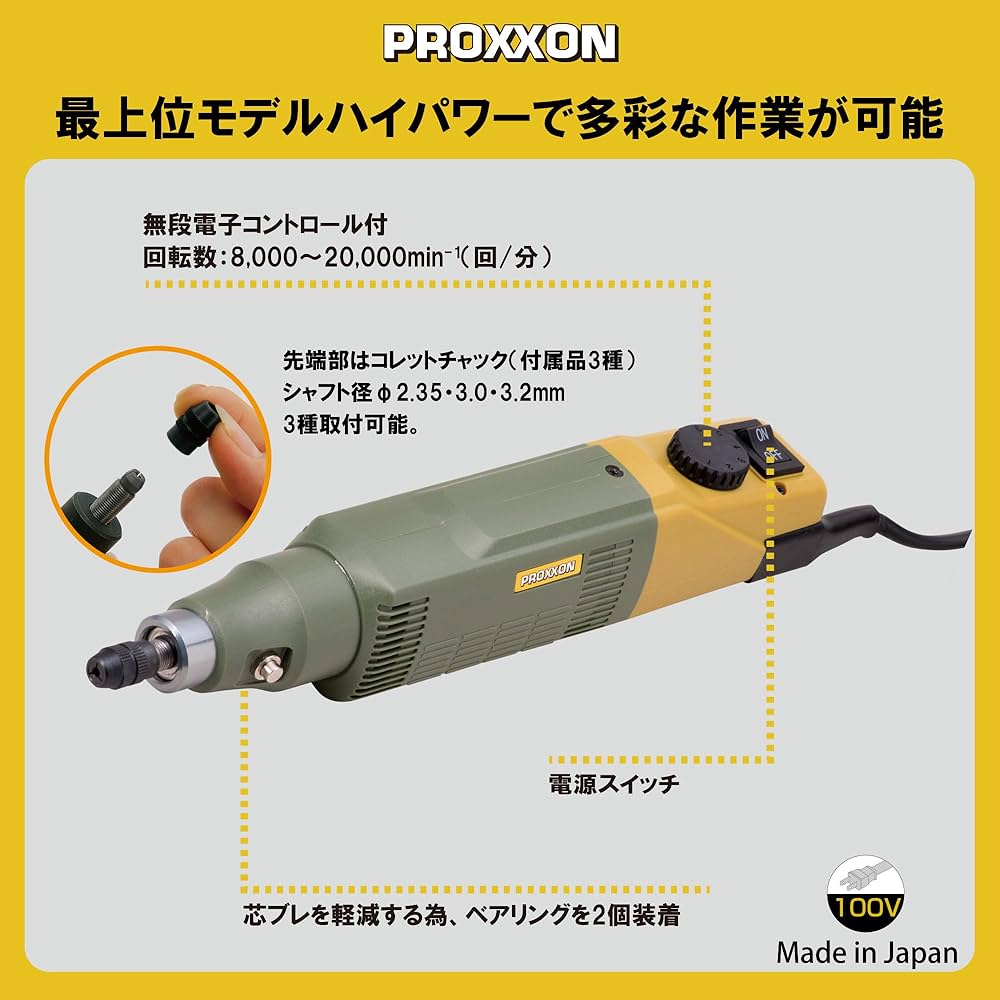 プロクソン　ルーター　便利 Amazon.co.jp: キソパワーツール PROXXON プロクソン ミニ