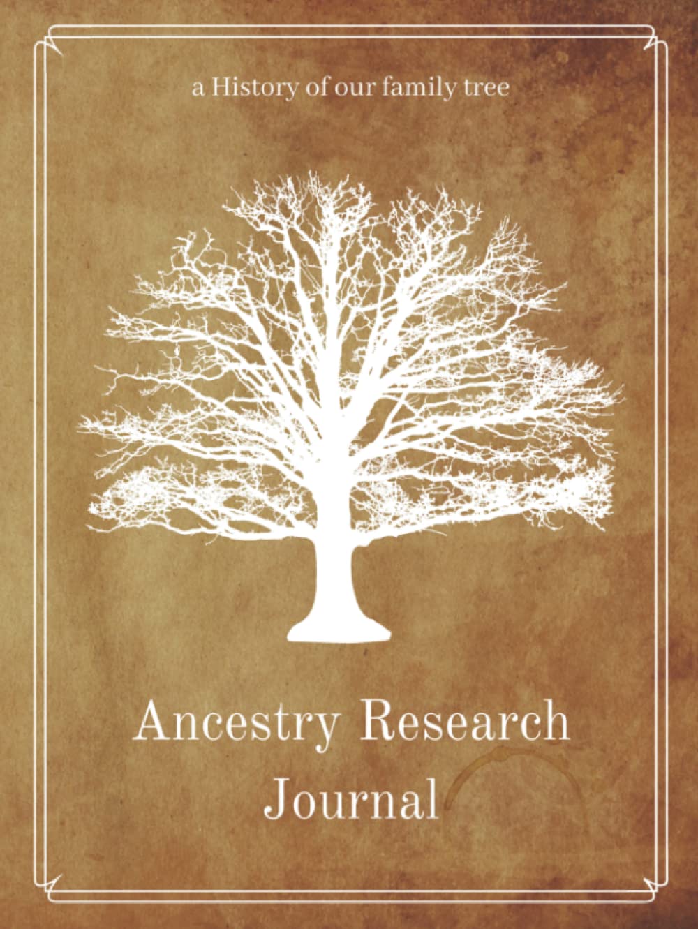Ancestry Research Journal: Genealogy chart And Forms With Family Tree Charts