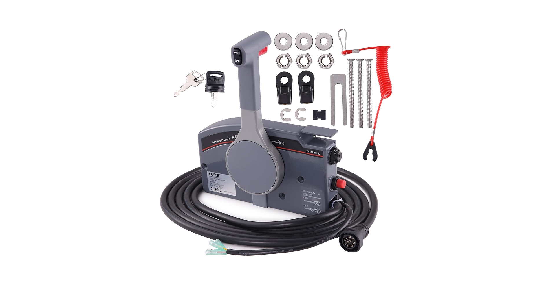 OPPO - シャロット Amazon.com: Rupse Outboard Remote Control Box Side Mount