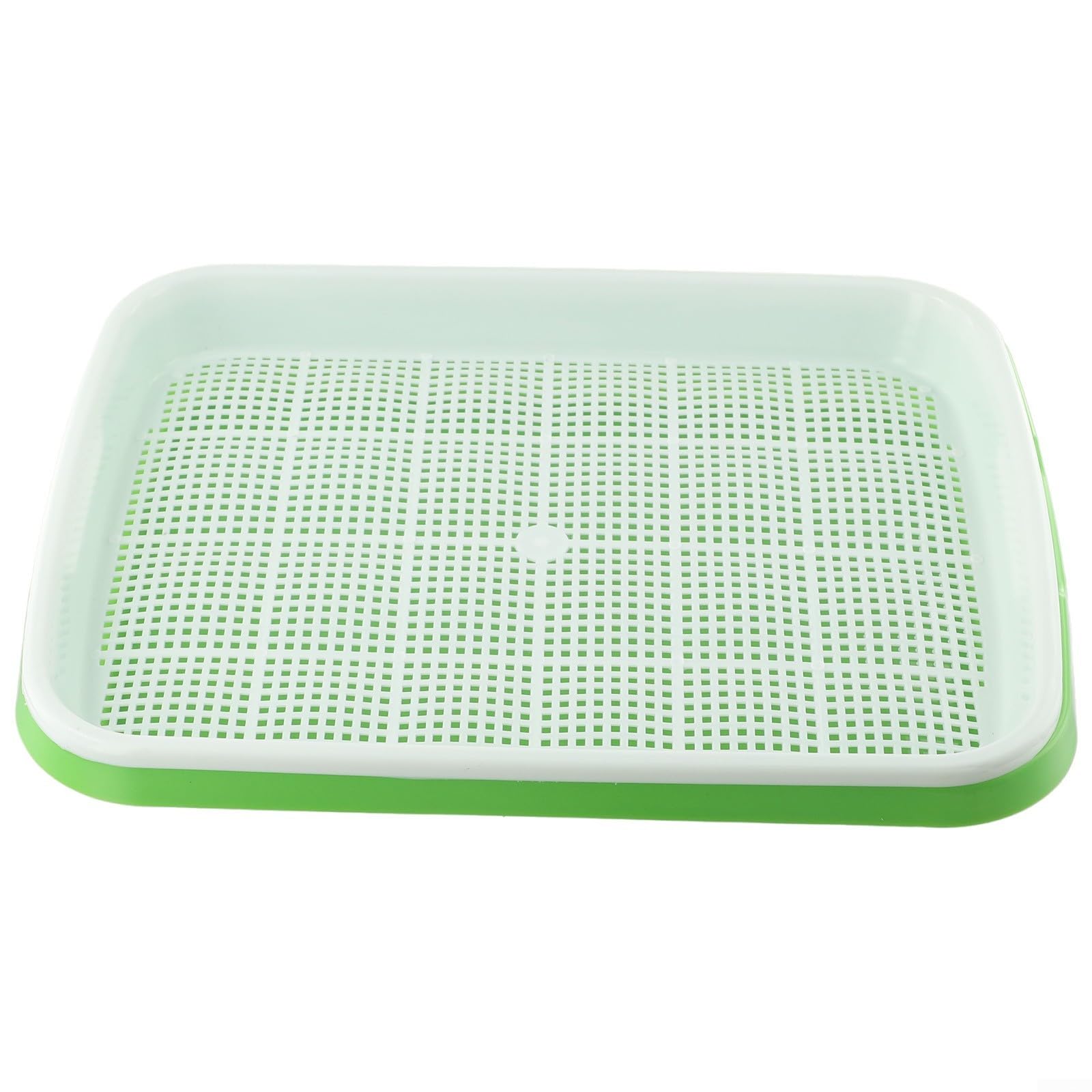 ZYWUOY Lot de 3 plateaux de culture pour germination, plateau de germination hydroponique, plateau de germination pour germes, plateau de germination