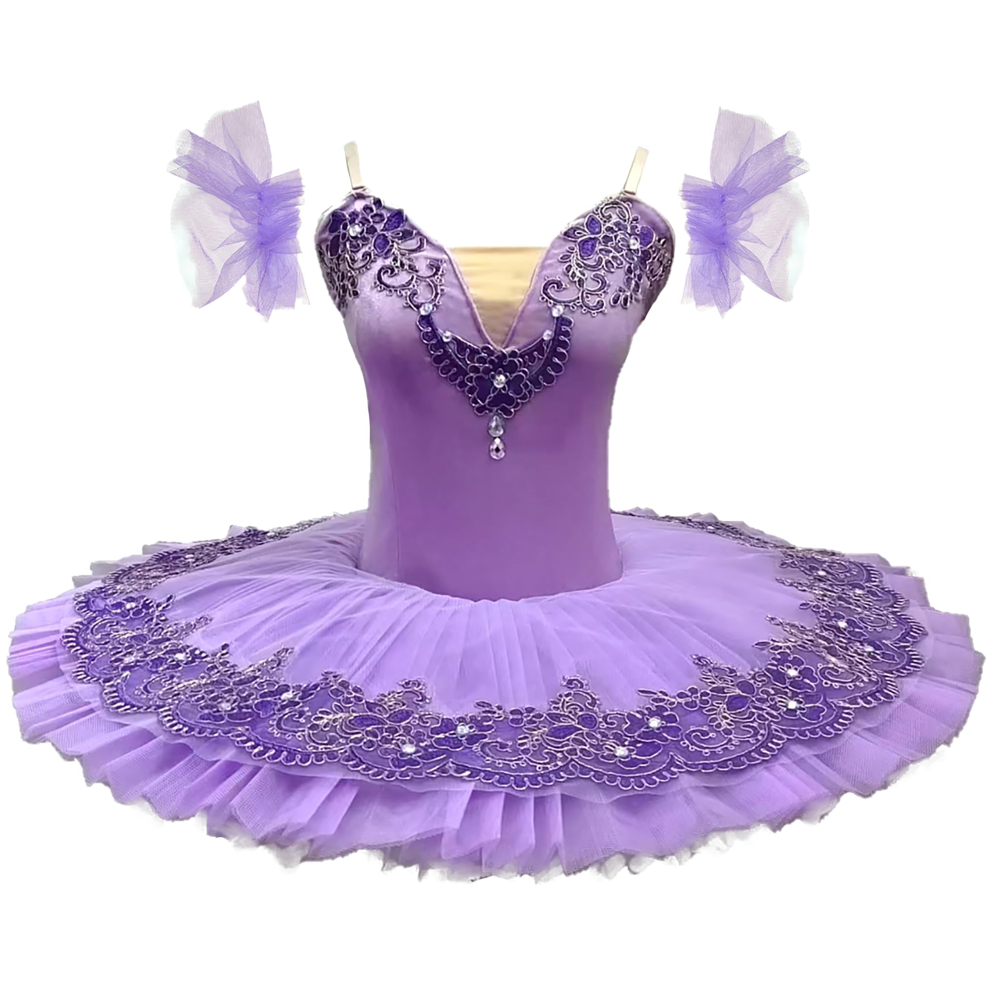 MTPLOP Professional Swan Lake Dance Costumes Womens Ballet Skirt Pancake <a href=