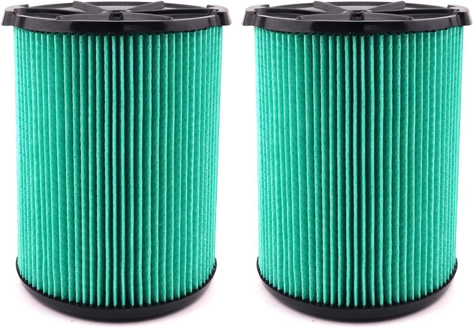 MZY LLC 2 Pack VF6000 5-Layer Replacement Filters for Ridgid Vacuum Filter 5-20 Gallon Wet Dry Vacuums WD5500 WD0671 WD6425 WD7000 WD1280 WD1851 WD1680 WD1956 RV2400A 1400RV RV2600B