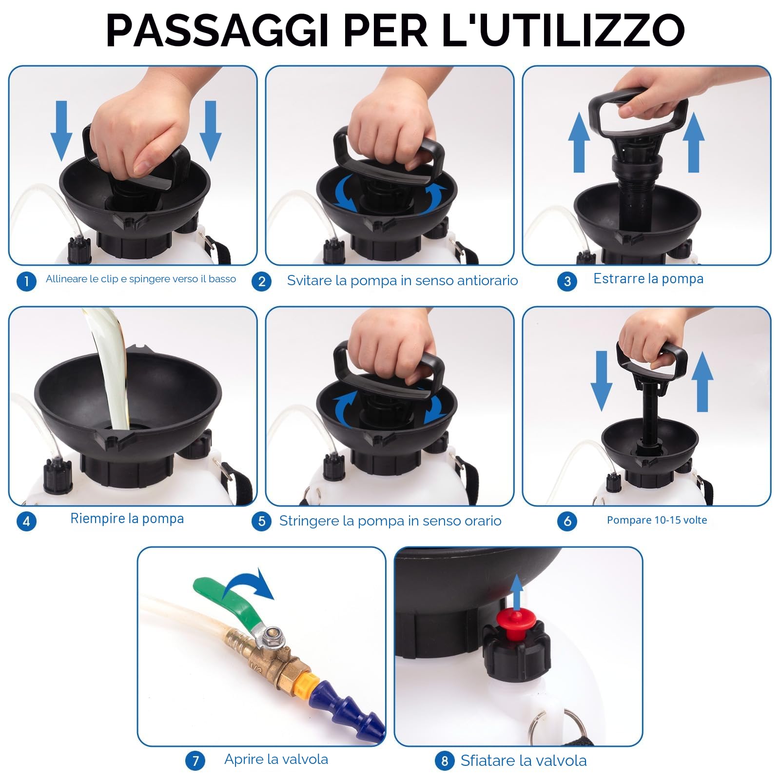 Pompa per Olio Cambio 3L, Riempimento dell'Olio del Cambio, Riempimento Olio Cambio, Pompa per Olio Cambio Compatibile
