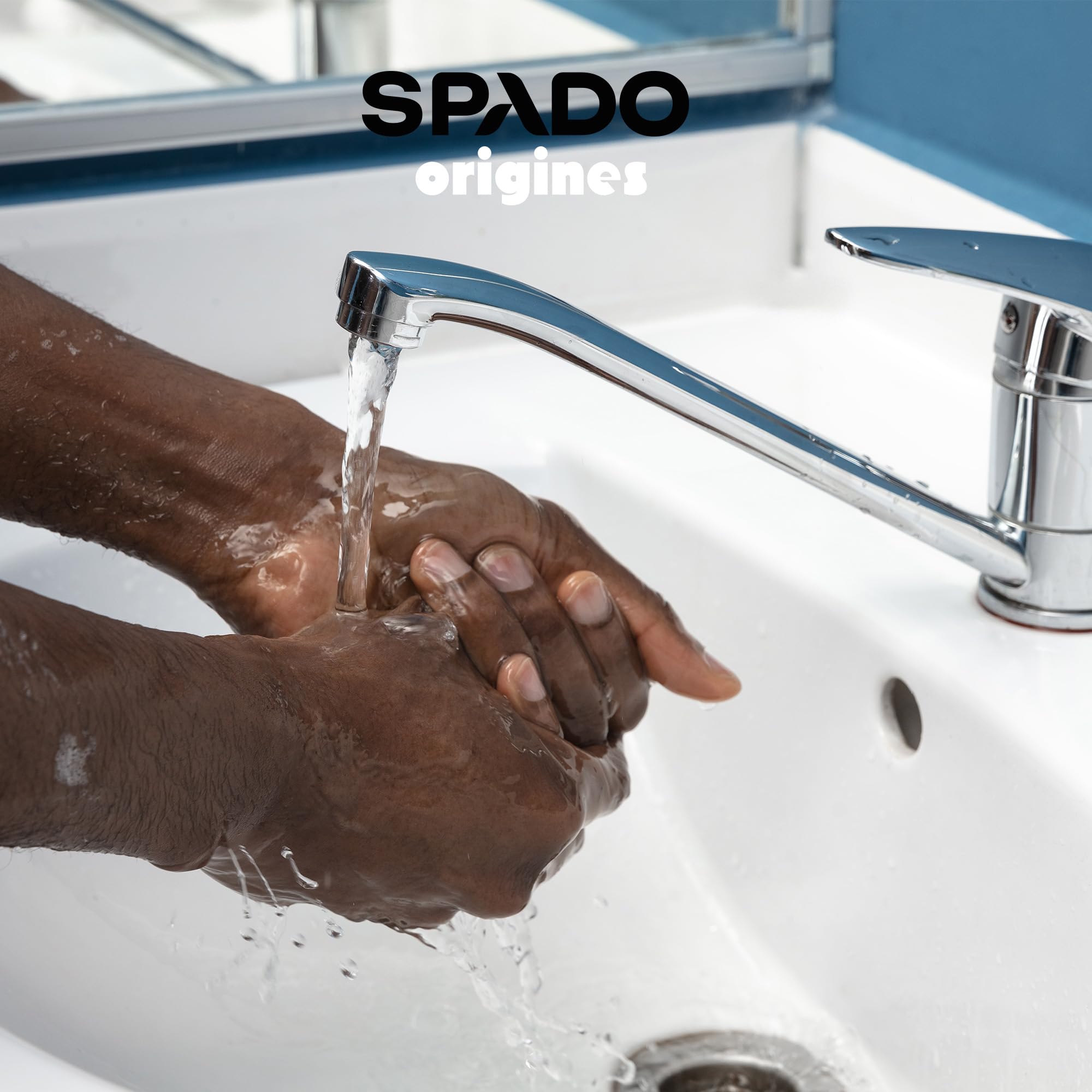 SPADO Origines – Jabón de Marsella líquido – 100% vegetal – Limpia y desengrasa – Suaviza las manos – Con aceite de oliva – 5 L – Fabricación francesa