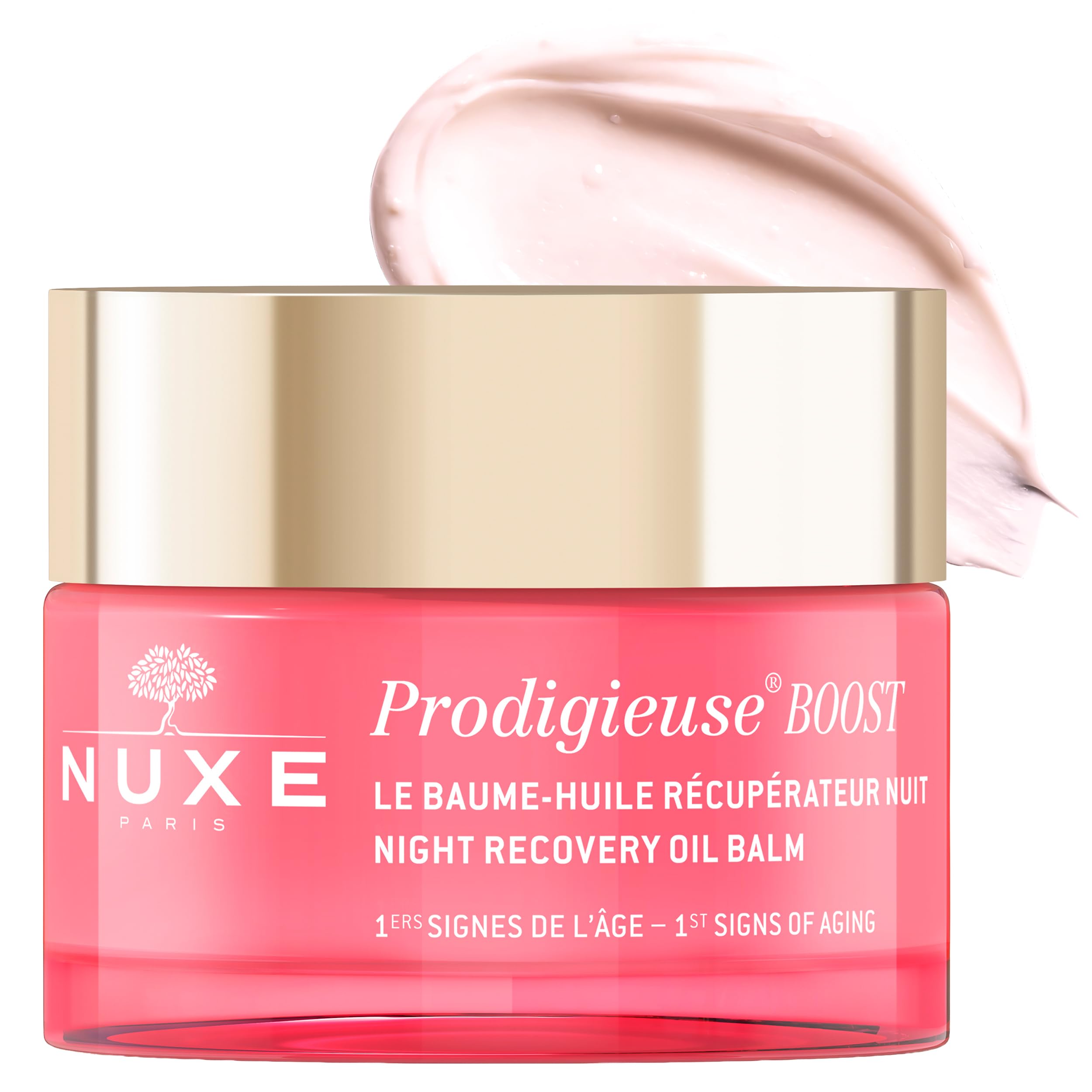 Prodigieuse Boost Night Recovery Oil Balm with Jasmine Extract, Rejuvenating Luxury Night Care, 1.7 fl oz