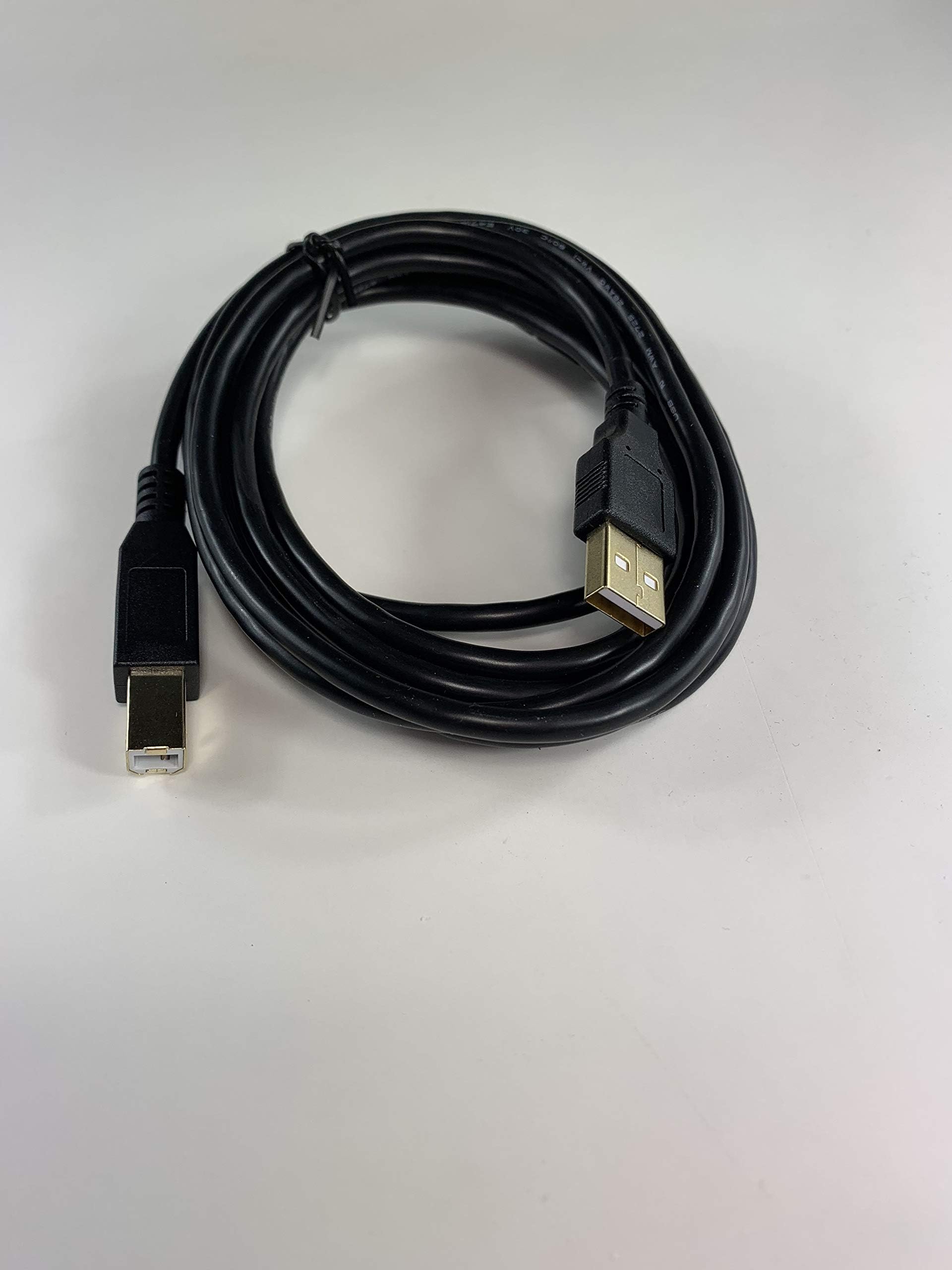 5 Feet 2.0 High Speed USB Cable Compatible with Roland DJ-202 2-Channel Serato DJ Intro Controller
