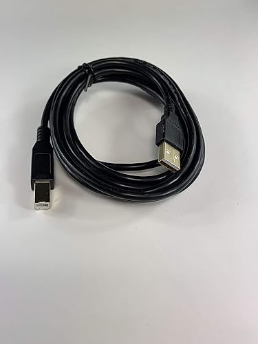 Miniatura 1 de OMNIHIL Cable USB 2.0 de alta velocidad de 8 pies de largo, compatible con escáner Plustek SmartOffice PS288 Plus