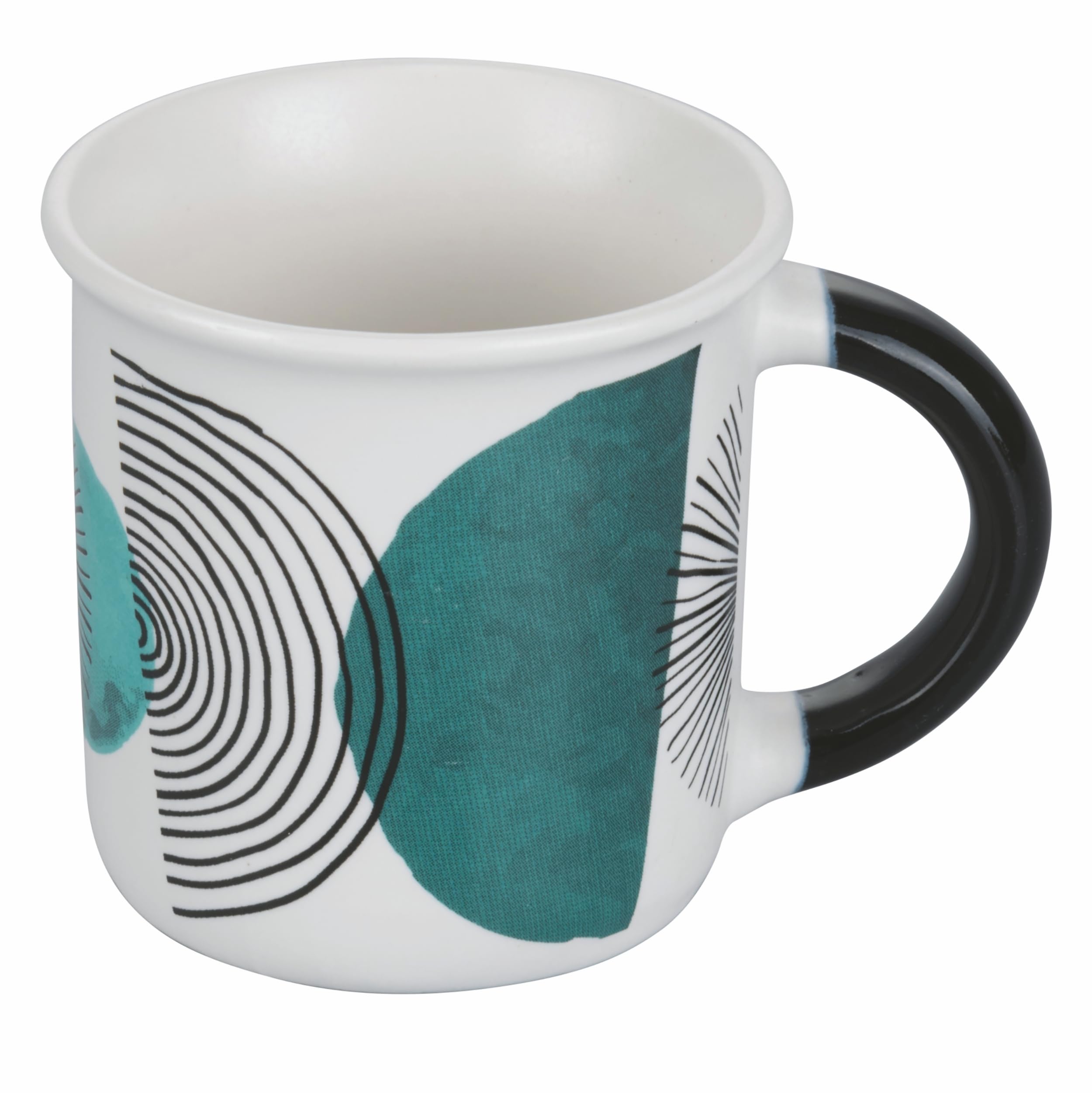 Villa d'Este Home Tivoli Venice Lido Lot de 4 tasses à café en porcelaine, 100 ml