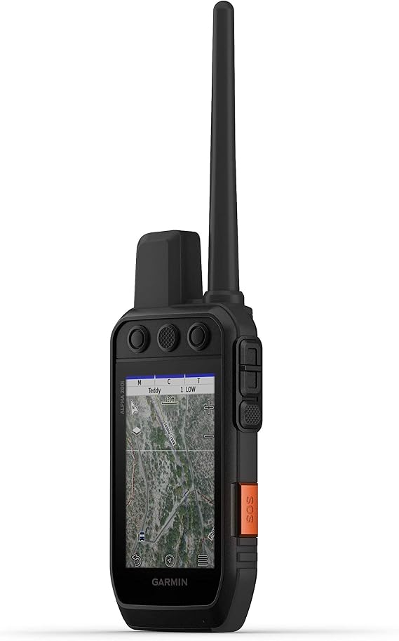 Garmin Alpha 200i Dog Tracking Handheld, Utilizes inReach Technology, Sunlight-readable 3.5 Touchscreen with Wearable4U Power Pack Bundle