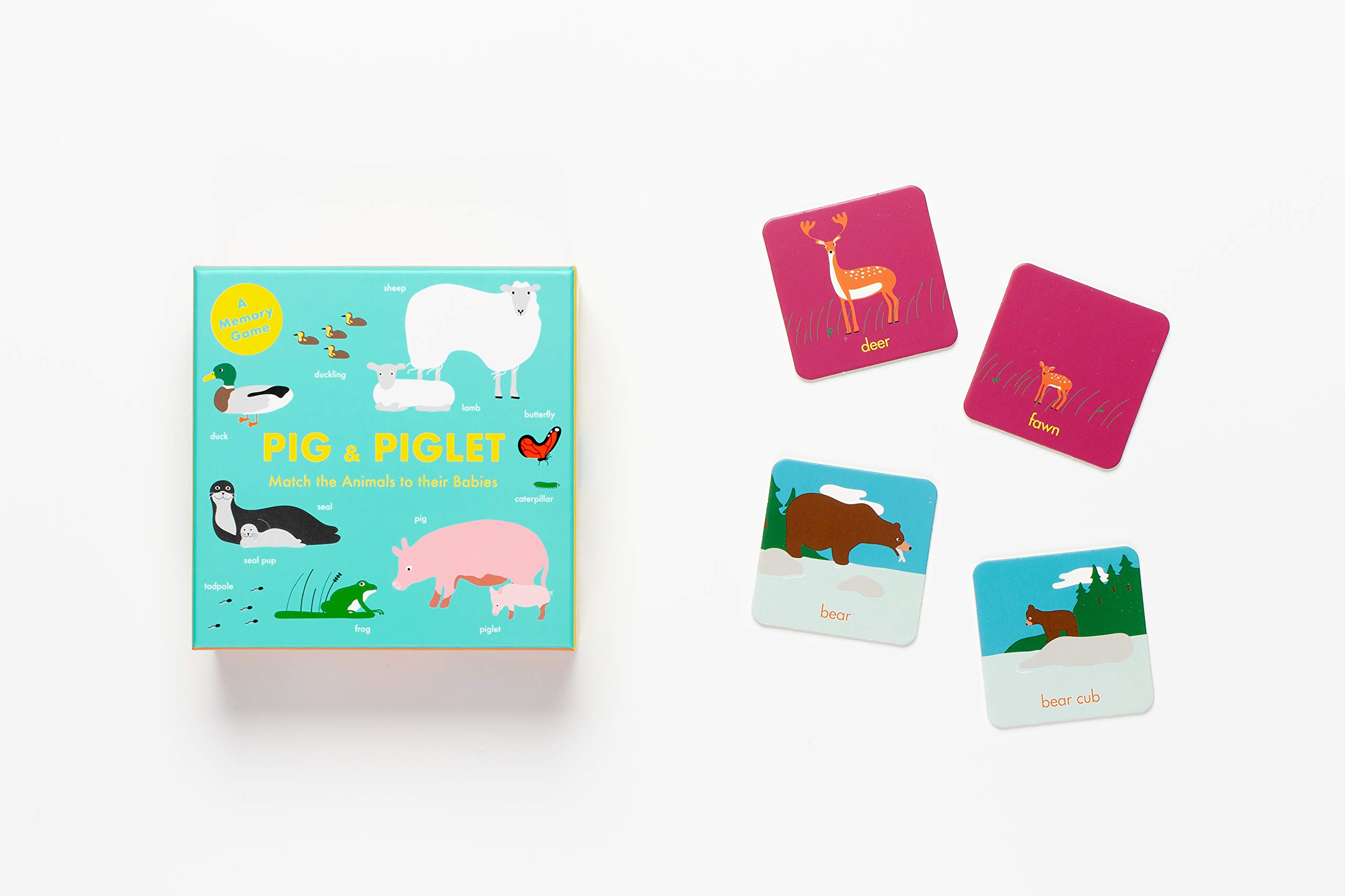 Pig and Piglet: Match the Animals to Their Babies (Magma for Laurence King)