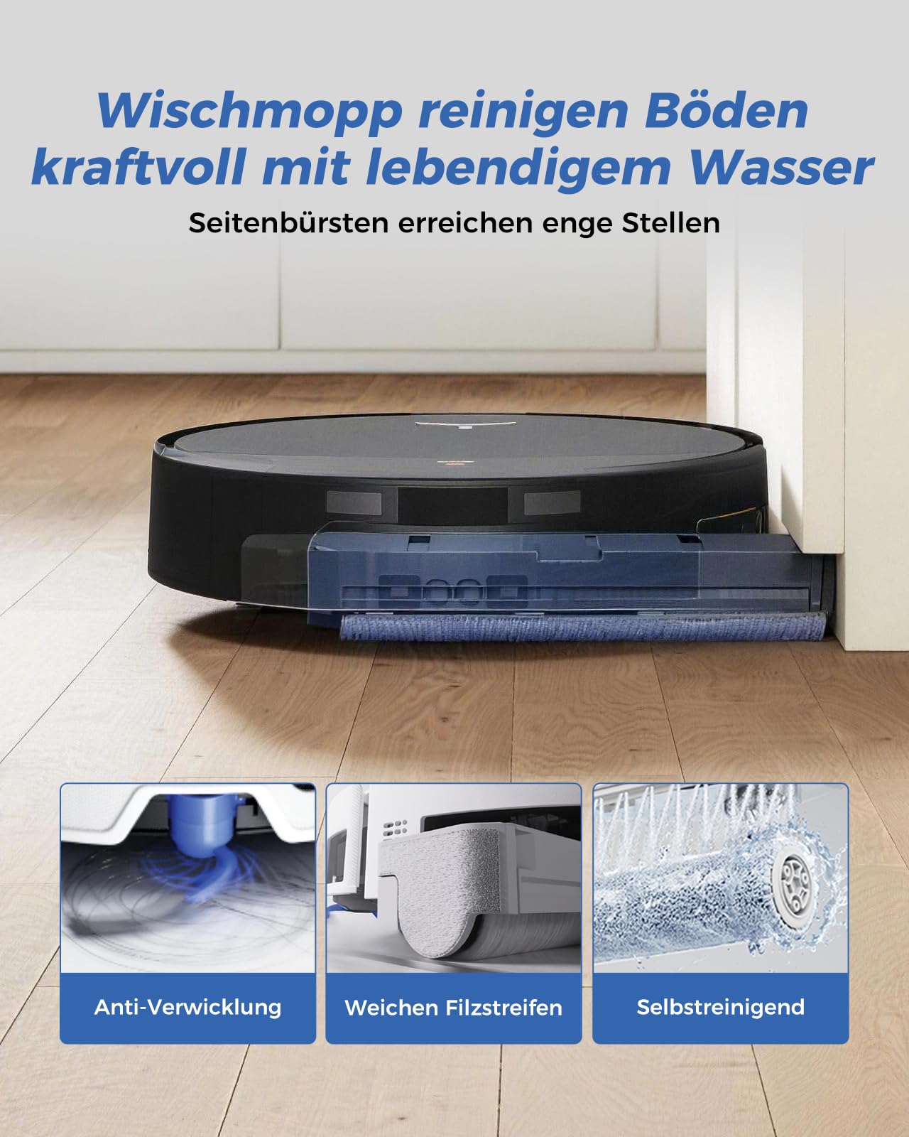 T90 PRO Omni Zubehör für ECOVACS DEEBOT T90 PRO Omni / T90 Omni / X12 PRO Omni Saugroboter, 23 Stück Ersatzteileset for ECOVACS T90 PRO Omni: Hauptbürste, 2 Wischroller, 6 Staubbeutel, 6 Filter