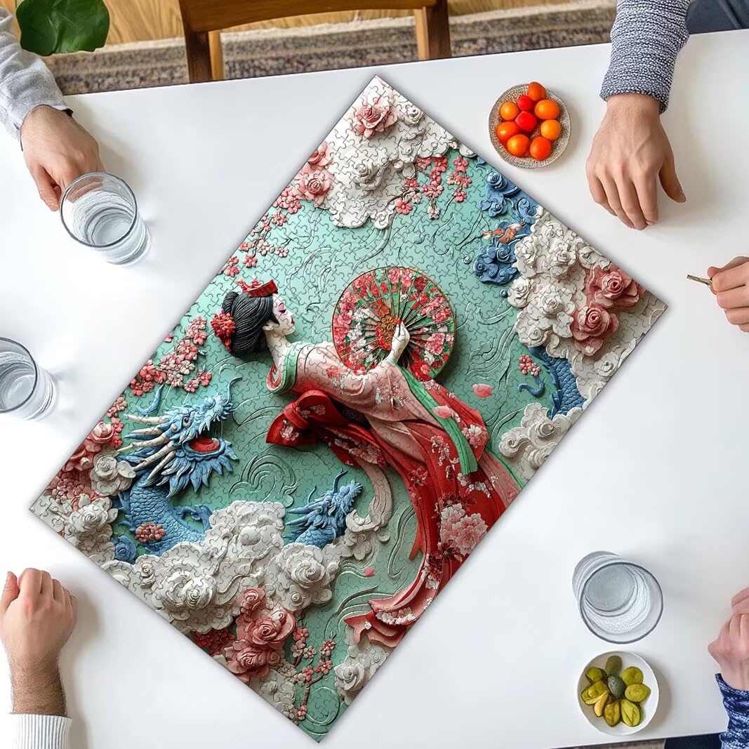 Puzzle Giappone, Puzzle 5000 Pezzi Adulti per Decor, Regalo Donna -8440