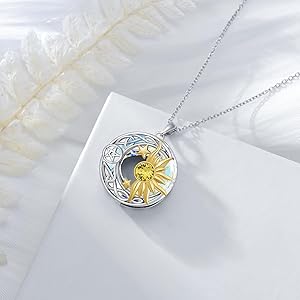 【AouBoom】MYSTIC LOCKET Amazon.com: Mystic Topaz Pendant Necklace Sterling Silver