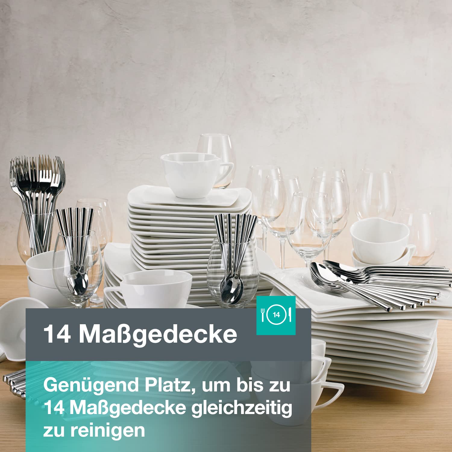 Gorenje G S620 C10W Freistehender Geschirrspüler/ 60cm / 14 Maßgedecke / 3 Körbe / 5 Programme/Inverter PowerDrive Motor/SpeedWash/TotalDry/vollständiger Überlaufschutz/Weiß