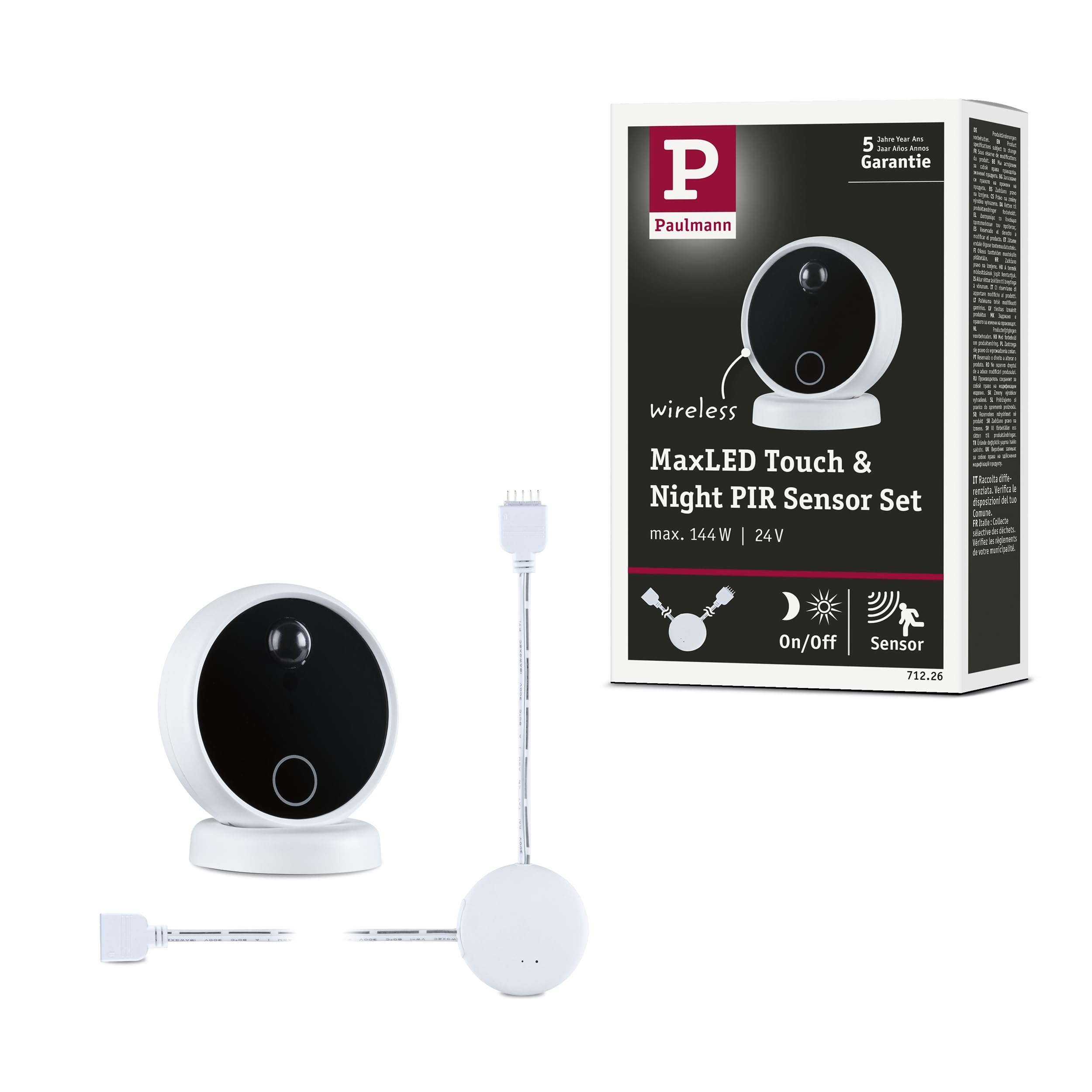 Paulmann 71226 MaxLED DC 24V max. 144W White, Black