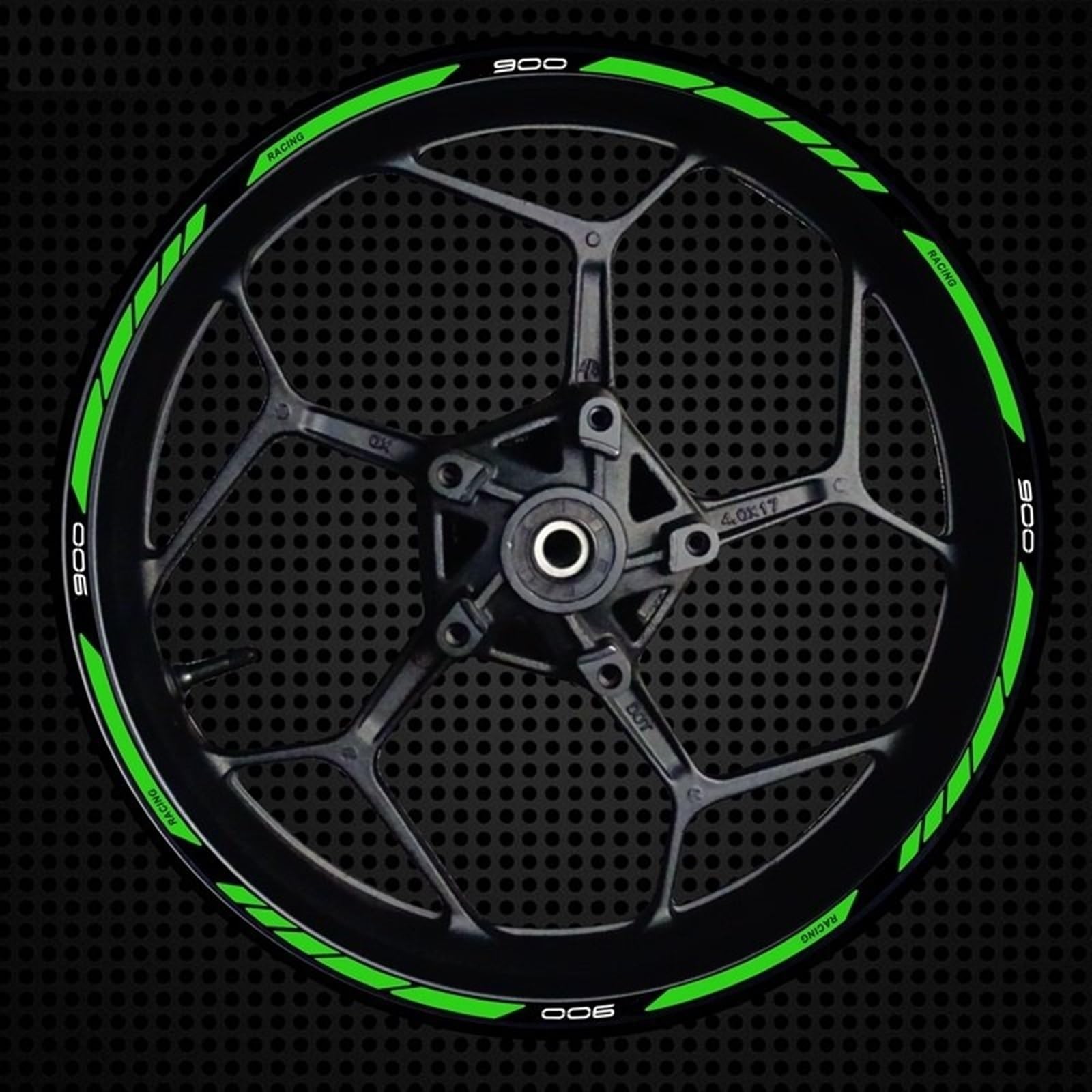 Motorcycle Wheel Stickers for Kawasaki for Z-900